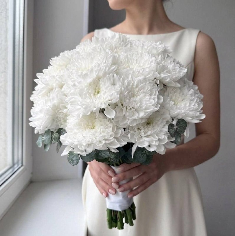 Свадебный букет «Пушистое облако»
